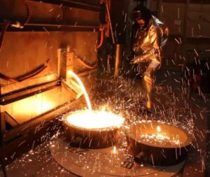 molten steel