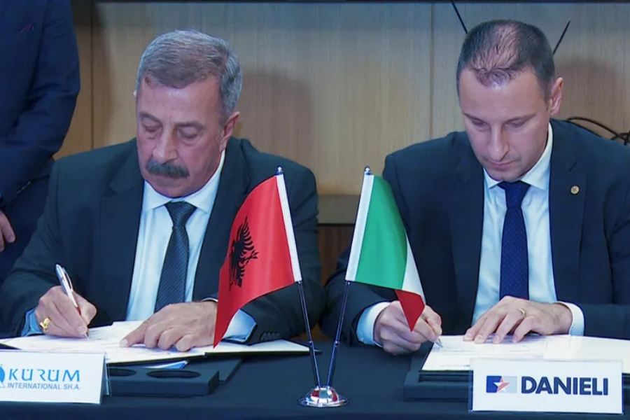 Kurum and Danieli signing